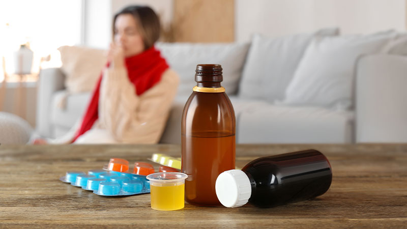 Sciroppi e pastiglie per la tosse